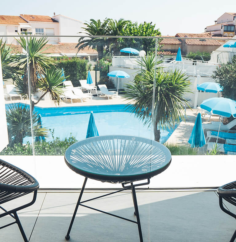Les chambres et suites de l Hôtel Eve naturisme au Cap d Agde
